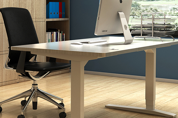 Electric Height Adjustable Desk, Office Furniture Standing Desktop
