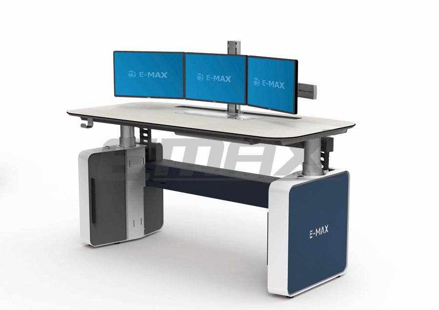 Sit Stand Consoles| Pro Gaming Desk - Emax Control Room Workstations